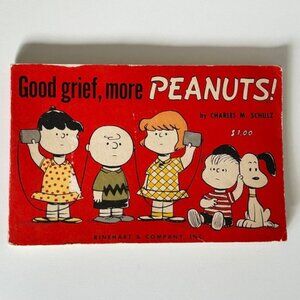 Vintage Rare 1950s Rienhart & Company, INC. Edition Good grief, more PEANUTS!